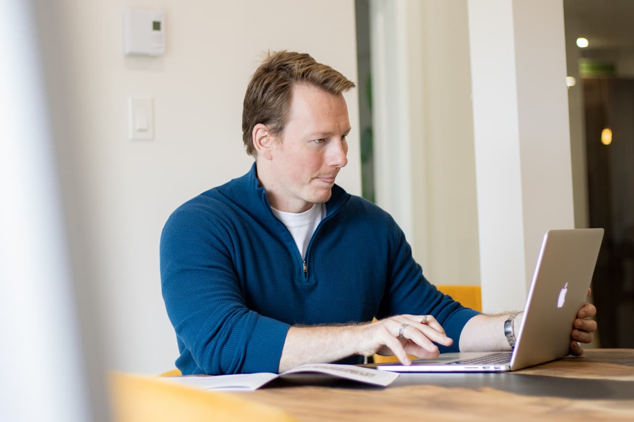 Jonathan Ehrlick at work